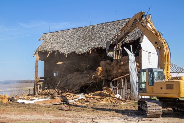 Barn Demolition in Staten Island