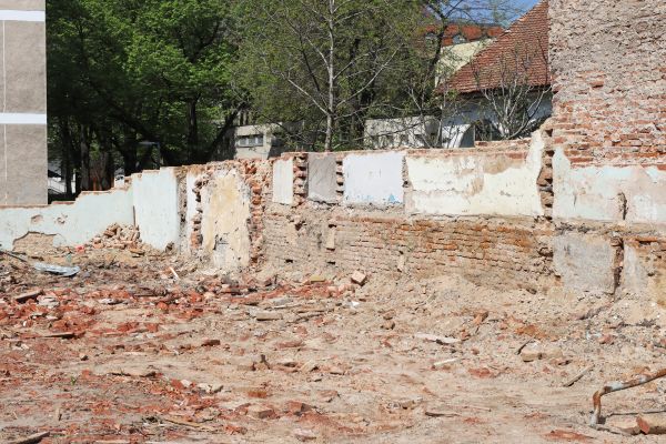 Brick Wall Demolition in Staten Island