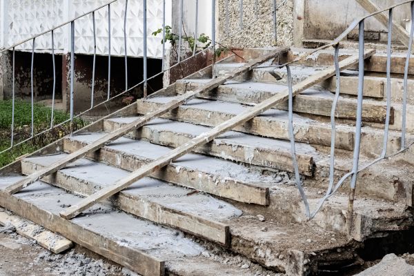 Staircase Demolition in Staten Island