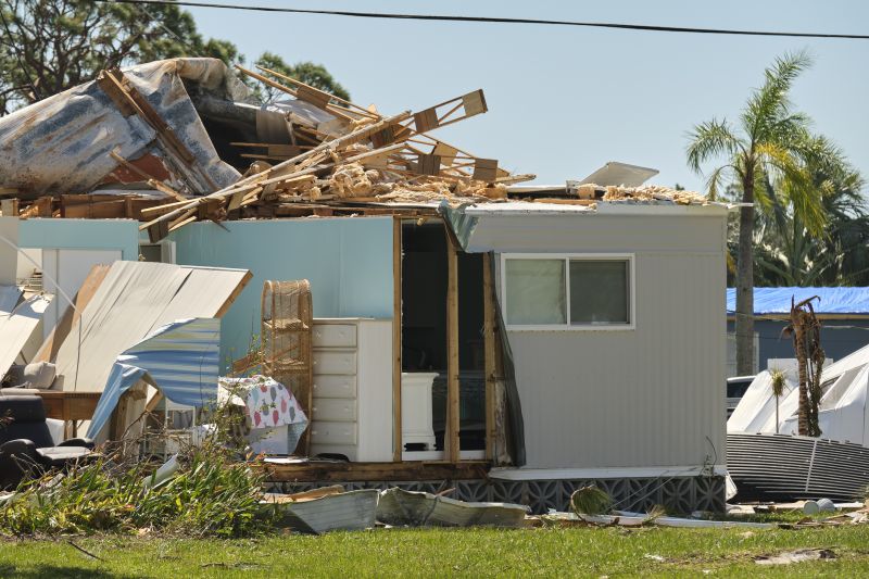 Double Wide Demolition detail